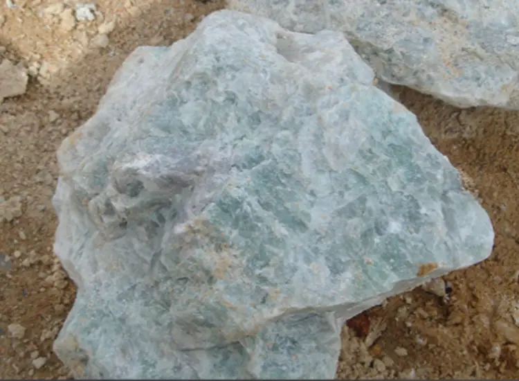 Fluorite flotation test